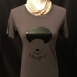 Women’s Magic T-shirt Gray and Black